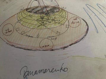 Panamarenko (1940-2019) - Bing II vliegende schotel
