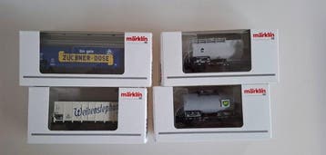 Märklin H0 - Modeltrein goederenwagonset (4) - Vier