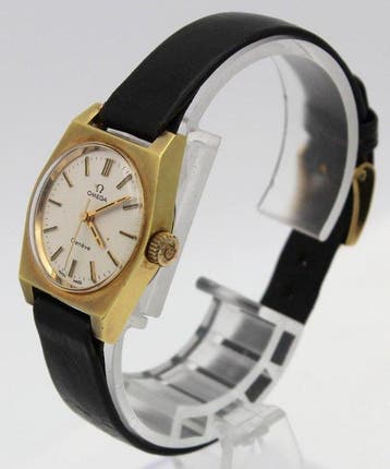 Omega - Omega Genève, 17-jewel, manual-wind, 3-hand watch. -