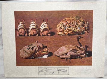 Salvador Dali (1904-1989) - Les caprices pincés princiers -