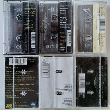 Various Artists/Bands in Rock - 6 x tapes feat. Guns N, Nieuw in verpakking
