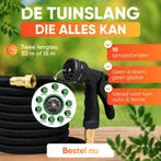 De Slimhose – Flexibele Uitrekbare Tuinslang 15 Meter met 10, Ophalen of Verzenden