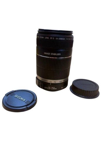 Canon EF-S 55-250mm 1:4-5.6 IS Cameralens, Nieuw