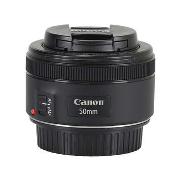 Canon EF 50mm f/1.8 STM met garantie, Ophalen of Verzenden