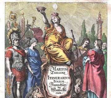 Title Page; M. Merian / M. Zeiller - Martini Zeilleri