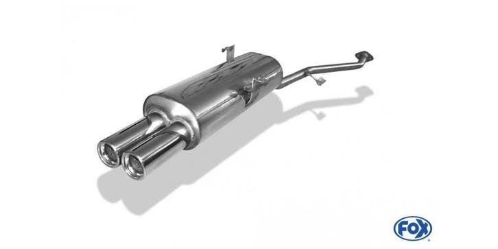 FOX BMW E30 316i/ 318i vanaf 9/87` half systeem vanaf cat me, Auto-onderdelen, Uitlaatsystemen, Nieuw, Verzenden