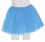 Lichtblauwe Tutu Sterren 30cm, Verzenden