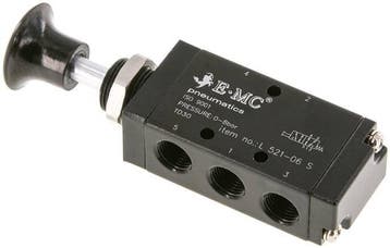 5/2 G1/8'' Axiaal Handbediende Hefboom Ventiel, Verzenden, Nieuw