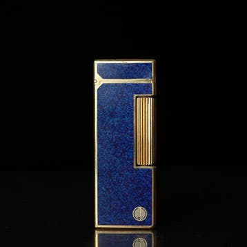 Dunill - Lapis Lazuli Pattern Rollagas Lighter - Aansteker -, Nieuw