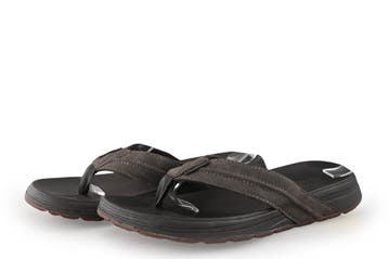 Skechers Slippers in maat 43 Bruin, Verzenden, Slippers