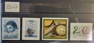 Italie 2017 - Italie. Millésime 2017 complet avec les 2, Timbres & Monnaies, Timbres | Europe | Italie