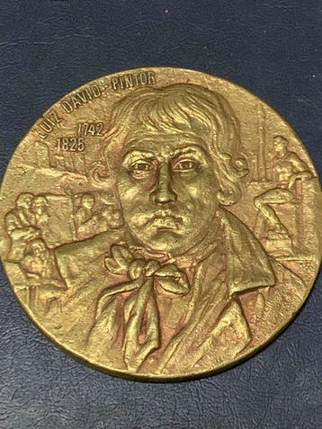 Beeldje - Bronze (verguld afwerking)