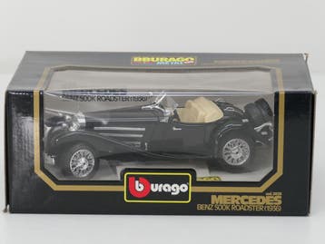 Schaal 1:20 Bburago NEW OLD STOCK 3020 Mercedes-Benz 500K..., Hobby en Vrije tijd, Modelauto's | Overige schalen, Ophalen of Verzenden