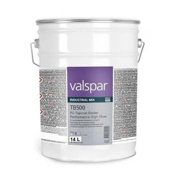 14L TB500 PU Topcoat binder Performance high gloss Valspa..., Verzenden
