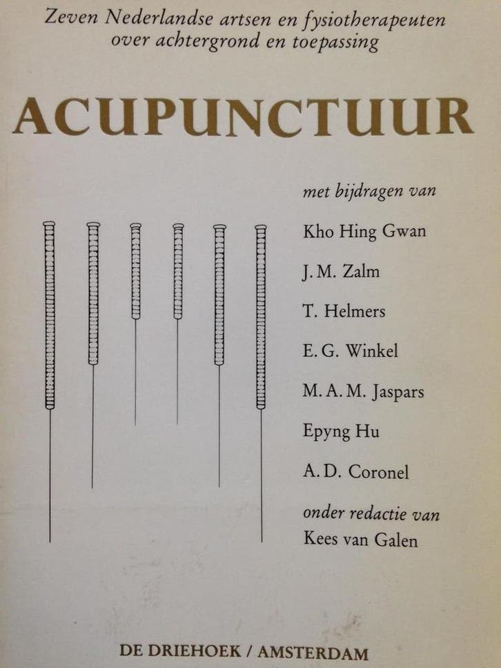 ACUPUNCTUUR 9789060303542 VAN GALEN, Boeken, Wetenschap, Gelezen, Verzenden
