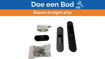 Bieden: Southco Black Marine Side Door Lock Set with Handle, Ophalen of Verzenden, Nieuw