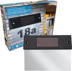 2dekans | Grundig huisnummerbord met ledverlichting - 30x15, Doe-het-zelf en Bouw, Ophalen of Verzenden, Nieuw