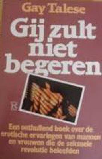 Gij zult niet begeren 9789044920253 Talese, Verzenden, Talese