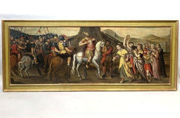 Claude Deruet (1588-1662), Entourage de - Le retour de