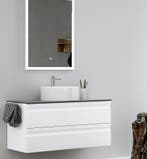 TERRA / Badmeubel met waskom 80 cm ( Onderkast + Topblad +, Huis en Inrichting, Ophalen of Verzenden, Nieuw