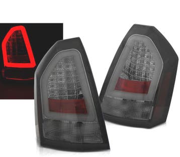 Feux Arrière Pour Chrysler 300C 05-08 Tube Led Fumé, Autos : Pièces & Accessoires, Verzenden