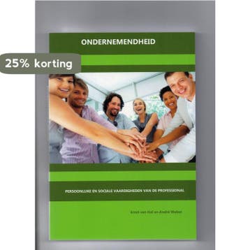 Ondernemendheid, persoonlijke en sociale vaardigheden van de, Verzenden, Zo goed als nieuw, André Weber