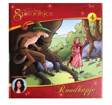 Roodkapje sprookjes luister CD met boek 20 x 20 cm, Verzenden