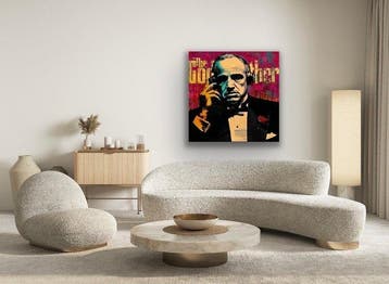 ERIC BRUMETTE - DJ GODFATHER SAVED MY LIFE - Toile L -