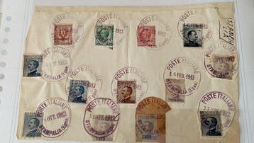 Royaume d’Italie 1912/1939 - Lotto de timbres de la période