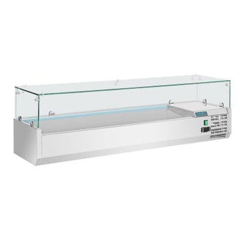 Opzetkoelvitrine | 5x 1/3 GN & 1x 1/2 GN | +2°C/+8°C |, Verzenden, Nieuw in verpakking