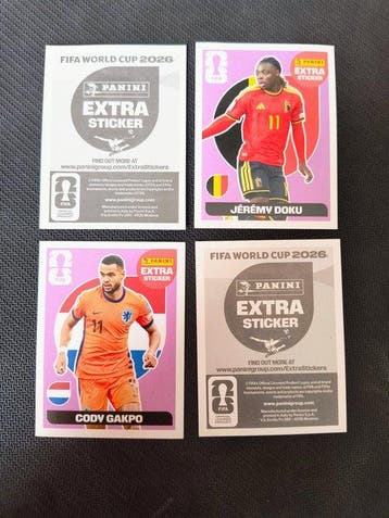 2026 Panini USA 2026 World Cup Cody Gakpo , Federico, Nieuw