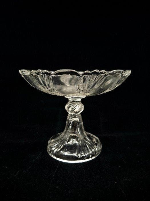 Val Saint Lambert - Schaal - Bambous et étoiles - Glas -, Antiquités & Art, Antiquités | Verre & Cristal
