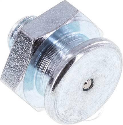 Graisseur plat à tête 16mm Acier M8x1 DIN 3404 [5 Pièces]., Bricolage & Construction, Ventilation & Extraction, Envoi