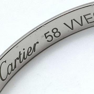 Cartier - Bague Platine - groupe, Handtassen en Accessoires, Ringen, Nieuw