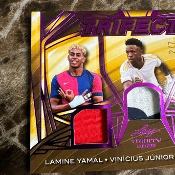 Leaf Trinity Lamine Yamal, Erling Haaland, Vinícius Júnior, Verzamelen, Nieuw