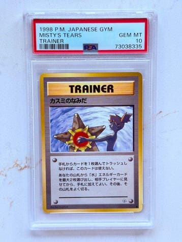 Pokémon - 1 Graded card - Misty - PSA 10 - Various sets, Hobby en Vrije tijd, Nieuw