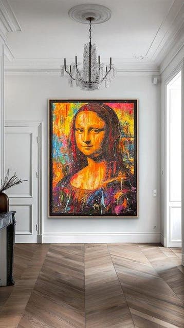 Joaquim Falco - GIOCONDA XXL Fluor paint