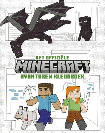 Het officiële Minecraft avonturen kleurboek (Goed), Livres, Verzenden