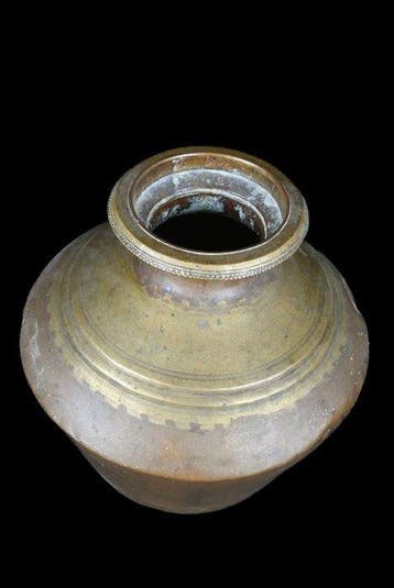Water container - Koper, Messing - India - first half 20th