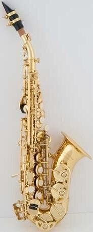 GEBOGEN SOPRAAN SAXOFOON ARNOLDS & SONS, Musique & Instruments, Ophalen of Verzenden, Sopraan