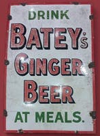 Panneau publicitaire émaillé Batey’s - Plaque émaillée - Fer