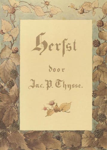 VERKADE ALBUM HERFST 9789021531847 Jac.P. Thijsse, Boeken, Verzenden, Zo goed als nieuw, Jac.P. Thijsse