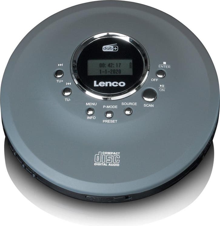 Discman - CD Speler - MP3 Speler - Anti Shock - Antraciet -, TV, Hi-fi & Vidéo, Lecteurs Mp3 | Marques Autre, Envoi