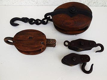 Maritieme objecten (4) - nicht bekannt - Smeedijzer-, Antiek en Kunst