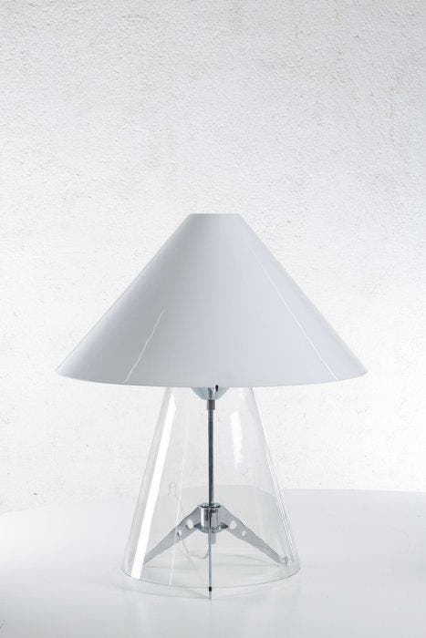 Fontana Arte - Umberto Riva - Lamp - Metafoor - Metaal, glas, Antiquités & Art, Antiquités | Éclairage