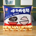 Noodle Ramen Kussensloop Plaid Deken Kussen Kawaii, Verzenden, Nieuw