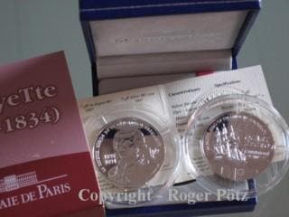 Frankreich 0,25 Euro 2007 La Fayette st begehrtes Schiffs..., Verzenden, België
