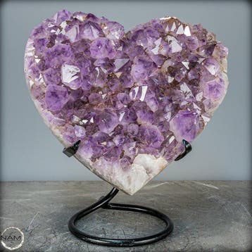 Fantastische amethistdruse op standaard Anahi Mines,