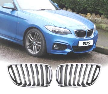 Calandre Pour Bmw Série 2 Look M-Performance Couleur Noirchr, Verzenden, Nieuw