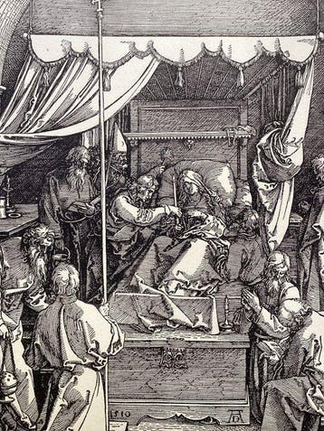 Albrecht Durer (1471-1528), after - Death of the Virgin